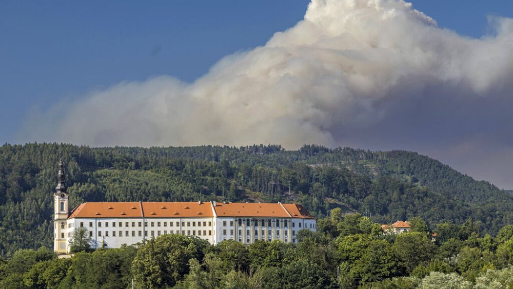 Incendie dans le parc national : les pompiers allemands secourent la Suisse bohémienne