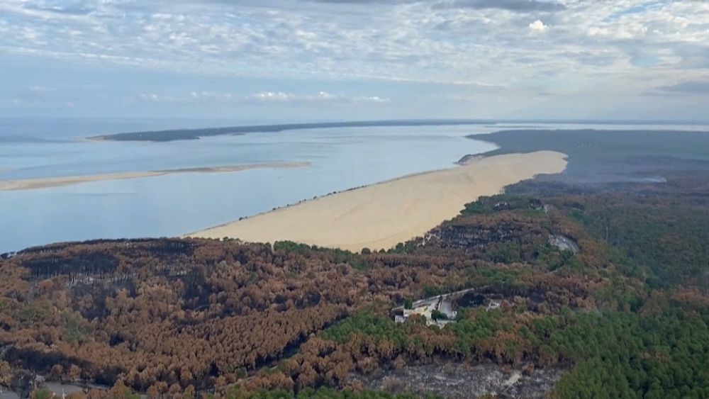 VIDEO : Autour de la Dune du Pilat : la désolation à perte de vue