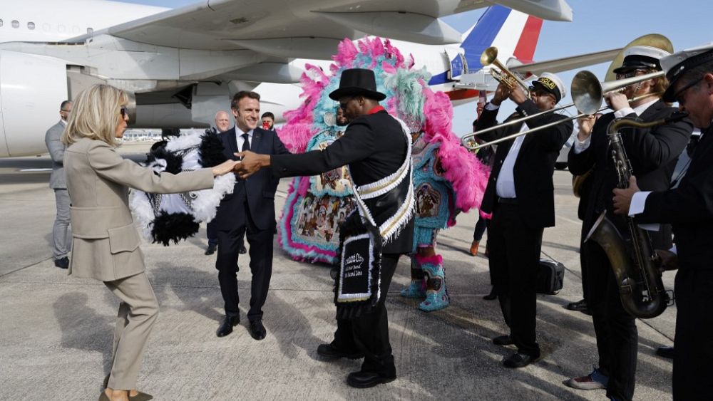 VIDEO : Macron veut promouvoir la langue française à la Nouvelle-Orléans